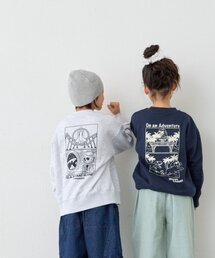 CIAOPANIC TYPY | 【KIDS】《ジュニアサイズあり》DOG刺繍スウェットOSORO/WEB限定カラーあり(Tシャツ/カットソー)