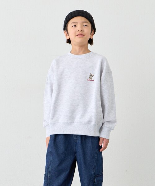 CIAOPANIC TYPY（チャオパニックティピー）の「【KIDS】《ジュニアサイズあり》DOG刺繍スウェットOSORO/WEB限定カラーあり（Tシャツ/カットソー・キッズ・グレー/チャコールグレー/ネイビー・SMALL/MEDIUM/XX-LARGE/LARGE/X-LARGE）」の22枚目の写真