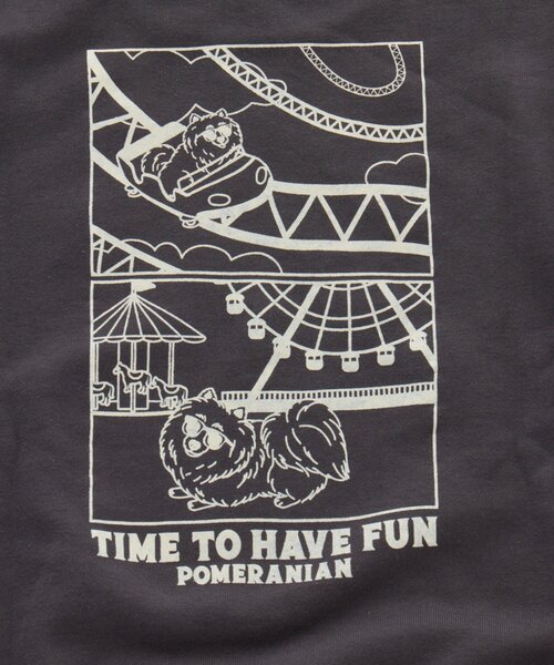 CIAOPANIC TYPY（チャオパニックティピー）の「【KIDS】《ジュニアサイズあり》DOG刺繍スウェットOSORO/WEB限定カラーあり（Tシャツ/カットソー・キッズ・グレー/チャコールグレー/ネイビー・SMALL/MEDIUM/XX-LARGE/LARGE/X-LARGE）」の16枚目の写真