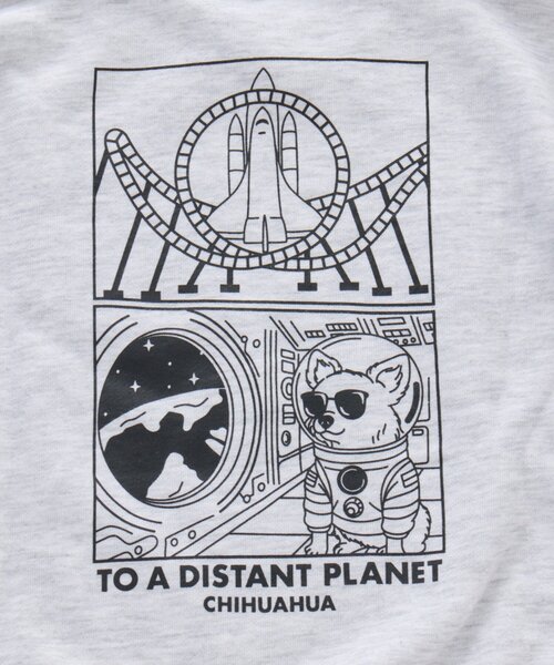 CIAOPANIC TYPY（チャオパニックティピー）の「【KIDS】《ジュニアサイズあり》DOG刺繍スウェットOSORO/WEB限定カラーあり（Tシャツ/カットソー・キッズ・グレー/チャコールグレー/ネイビー・SMALL/MEDIUM/XX-LARGE/LARGE/X-LARGE）」の17枚目の写真