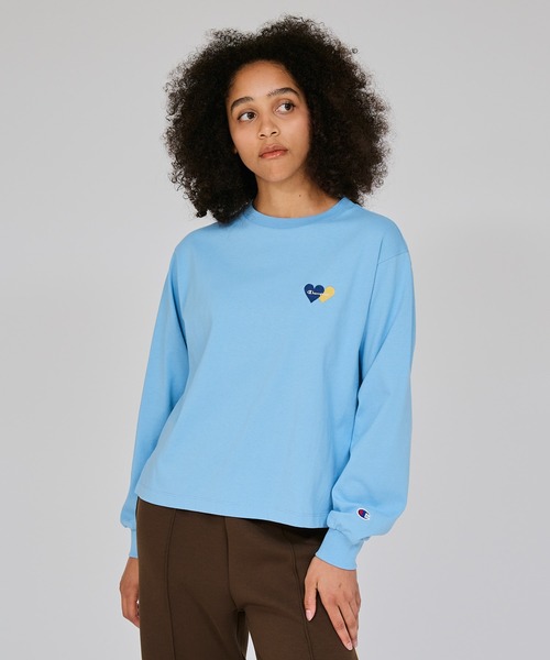 ♥りっチャン様♥ Champion/チャンピオン】レディース ロングスリーブTシャツ（Tシャツ