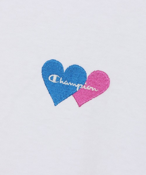 Champion(チャンピオン)の「【Champion/チャンピオン】レディース ロングスリーブTシャツ(Tシャツ/カットソー・レディース・グレイッシュブルー/ブラック系その他/ブラウン系/モスグリーン/ホワイト・LARGE/MEDIUM)」の17枚目の写真