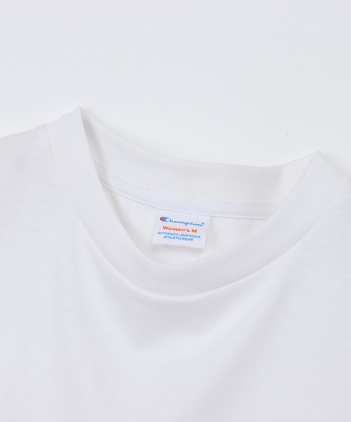 Champion(チャンピオン)の「【Champion/チャンピオン】レディース ロングスリーブTシャツ(Tシャツ/カットソー・レディース・グレイッシュブルー/ブラック系その他/ブラウン系/モスグリーン/ホワイト・LARGE/MEDIUM)」の19枚目の写真