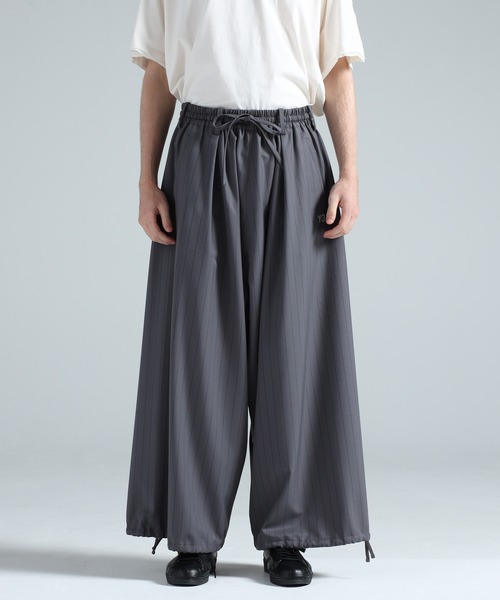 Y-3（ワイスリー）の「Y-3 REFINED WOOL CROPPED WIDE LEG PANTS（その他パンツ・メンズ・グレー・X-SMALL/SMALL/MEDIUM/LARGE/X-LARGE/XX-SMALL）」の7枚目の写真