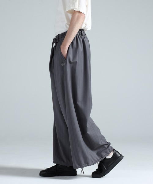 Y-3（ワイスリー）の「Y-3 REFINED WOOL CROPPED WIDE LEG PANTS（その他パンツ・メンズ・グレー・X-SMALL/SMALL/MEDIUM/LARGE/X-LARGE/XX-SMALL）」の6枚目の写真