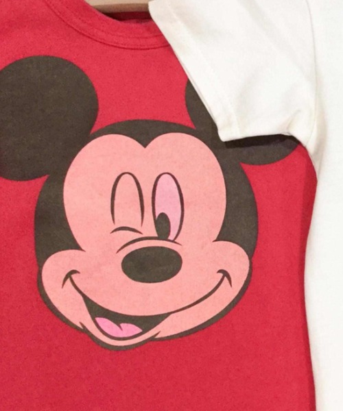 F.O.KIDS(エフオーキッズ)の「F.O.KIDS/エフオーキッズ ディズニーキャラクター5色 ミッキーマウス 5柄Tシャツ 2026年 夏 夏服(Tシャツ/カットソー・キッズ・パープル/レッド/チャコール/キナリ・140/150/160)」の8枚目の写真