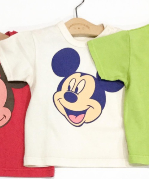F.O.KIDS(エフオーキッズ)の「F.O.KIDS/エフオーキッズ ディズニーキャラクター5色 ミッキーマウス 5柄Tシャツ 2026年 夏 夏服(Tシャツ/カットソー・キッズ・パープル/レッド/チャコール/キナリ・140/150/160)」の16枚目の写真