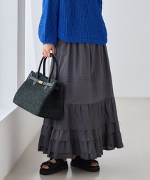 BARNYARDSTORM | BARNYARDSTORM / ピンタックボリュームスカート【『ネルソンさん』YouTubeご紹介アイテム】(スカート)