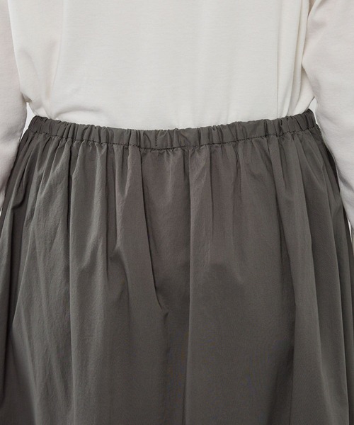 BARNYARDSTORM(バンヤードストーム)の「BARNYARDSTORM / ピンタックボリュームスカート【『ネルソンさん』YouTubeご紹介アイテム】(スカート・レディース・ホワイト/グレー・FREE)」の17枚目の写真