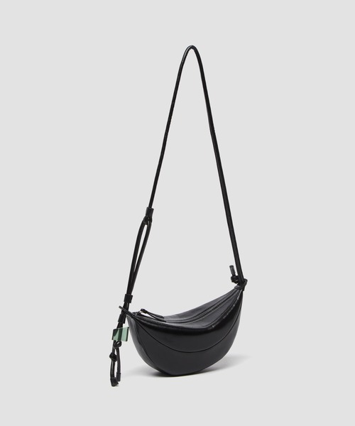 Archivepke（アーカイブエプク）の「Archivepke/アーカイブエプク Small fling bag ラムレザーフライングバッグ ショルダーバッグ 秋 秋服 2026年秋冬（ショルダーバッグ・レディース・ブラック/ダークブラウン/グレー/ブラウン・FREE）」の15枚目の写真