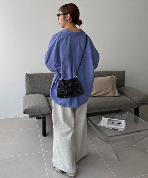 DISCOAT(ディスコート)の「ビジューミニショルダーバッグ(ショルダーバッグ・レディース・ブラック/シルバー・FREE)」の13枚目の写真