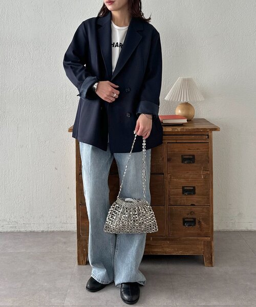 DISCOAT(ディスコート)の「ビジューミニショルダーバッグ(ショルダーバッグ・レディース・ブラック/シルバー・FREE)」の18枚目の写真