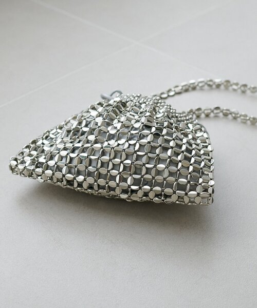 DISCOAT(ディスコート)の「ビジューミニショルダーバッグ(ショルダーバッグ・レディース・ブラック/シルバー・FREE)」の22枚目の写真