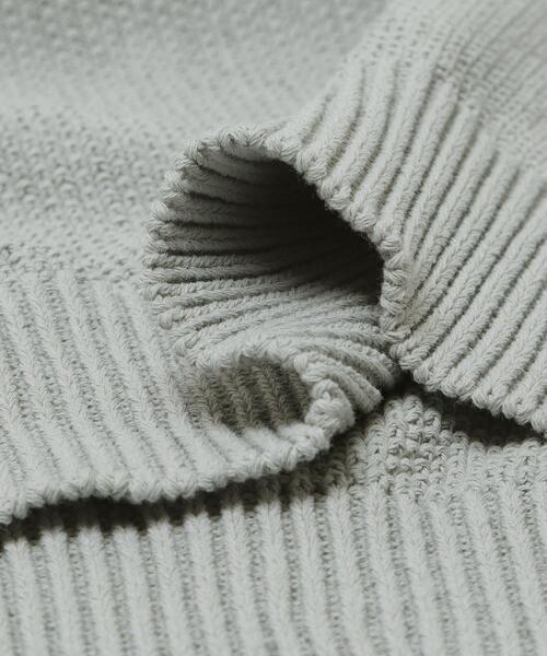 URBAN RESEARCH DOORS（アーバンリサーチドアーズ）の「『吸水速乾/防シワ/イージーケア/UVカット』DRYMIX カノコロングスリーブニットポロシャツ（ニット/セーター・メンズ・ブラック/グレー・MEDIUM/LARGE）」の20枚目の写真