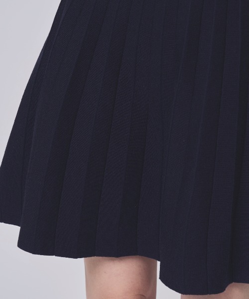 SWINGLE（スウィングル）の「【1/23(Fri)発売】配色ポロニットミニワンピース（ワンピース・レディース・ラベンダー/ネイビー/ライトグレー・FREE）」の11枚目の写真