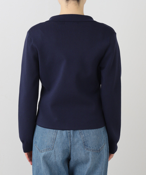 La TOTALITE（ラトータリテ）の「【洗える】開襟アンサンブル（ニット/セーター・レディース・ホワイト/ネイビー/グリーン・FREE）」の20枚目の写真