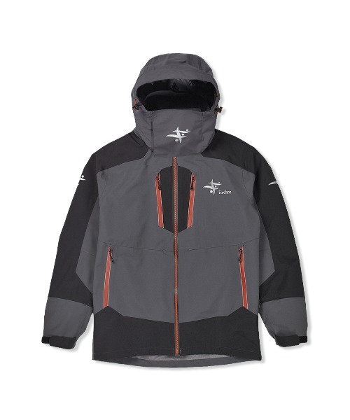 Foxfire(フォックスファイヤー)の「ハイドロマスタージャケット(マウンテンパーカー・メンズ・ブラック/ブルー/グレー・L/M/XL)」の2枚目の写真