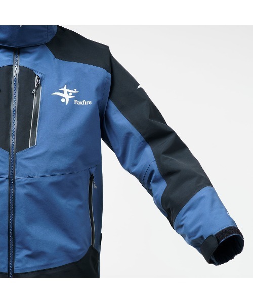 Foxfire(フォックスファイヤー)の「ハイドロマスタージャケット(マウンテンパーカー・メンズ・ブラック/ブルー/グレー・L/M/XL)」の9枚目の写真