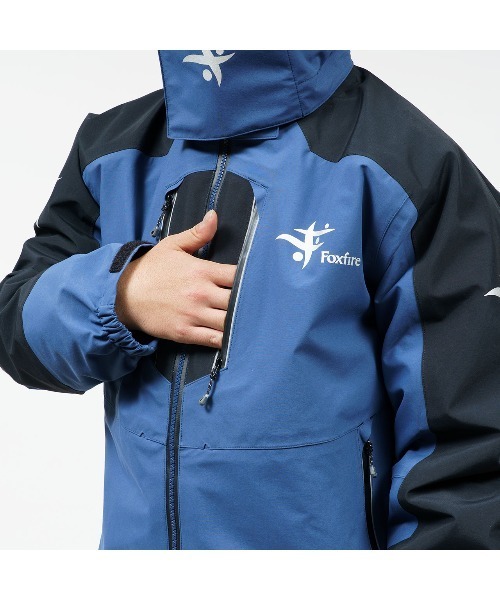 Foxfire(フォックスファイヤー)の「ハイドロマスタージャケット(マウンテンパーカー・メンズ・ブラック/ブルー/グレー・L/M/XL)」の10枚目の写真