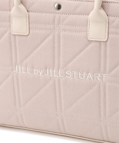 JILL by JILL STUART（ジルバイジルスチュアート）の「ステッチパイピングトート大（トートバッグ・レディース・ピンク/ホワイト・FREE）」の14枚目の写真