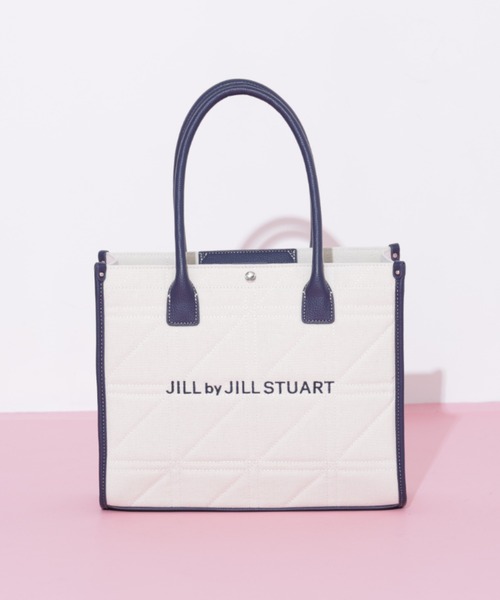 ステッチパイピングトート大（トートバッグ）｜JILL by JILL STUART