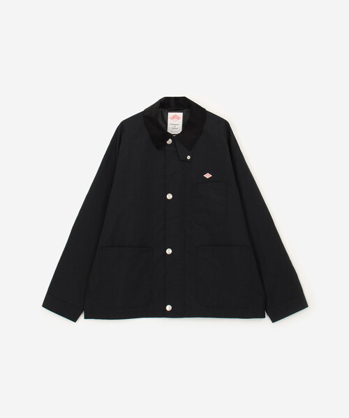 DANTON（ダントン）の「DANTON | ナイロンタフタ カバーオールジャケット MEN（カバーオール・メンズ・オリーブ/ブラック・40/44/42）」の2枚目の写真