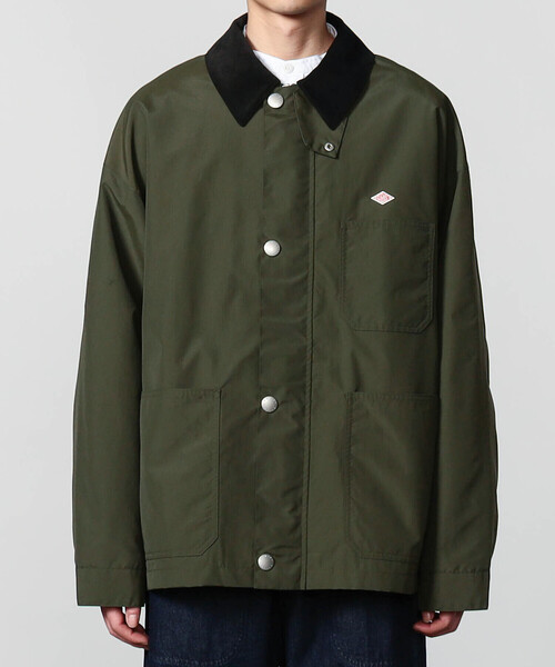 DANTON（ダントン）の「DANTON | ナイロンタフタ カバーオールジャケット MEN（カバーオール・メンズ・オリーブ/ブラック・40/44/42）」の21枚目の写真