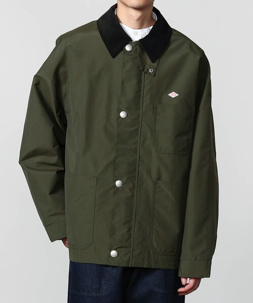 DANTON（ダントン）の「DANTON | ナイロンタフタ カバーオールジャケット MEN（カバーオール・メンズ・オリーブ/ブラック・40/44/42）」の18枚目の写真