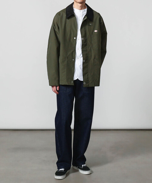 DANTON（ダントン）の「DANTON | ナイロンタフタ カバーオールジャケット MEN（カバーオール・メンズ・オリーブ/ブラック・40/44/42）」の16枚目の写真