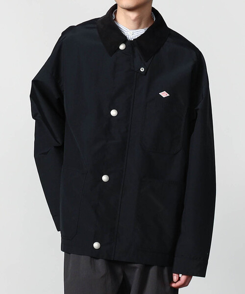 DANTON（ダントン）の「DANTON | ナイロンタフタ カバーオールジャケット MEN（カバーオール・メンズ・オリーブ/ブラック・40/44/42）」の12枚目の写真