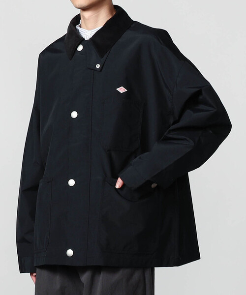 DANTON（ダントン）の「DANTON | ナイロンタフタ カバーオールジャケット MEN（カバーオール・メンズ・オリーブ/ブラック・40/44/42）」の11枚目の写真