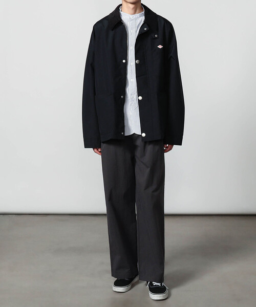 DANTON（ダントン）の「DANTON | ナイロンタフタ カバーオールジャケット MEN（カバーオール・メンズ・オリーブ/ブラック・40/44/42）」の10枚目の写真