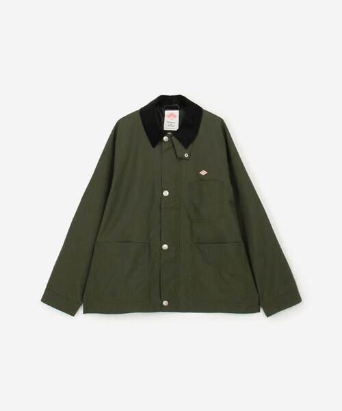 DANTON（ダントン）の「DANTON | ナイロンタフタ カバーオールジャケット MEN（カバーオール・メンズ・オリーブ/ブラック・40/44/42）」の3枚目の写真