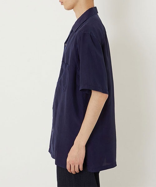 BLUE BLUE JAPAN（ブルーブルージャパン）の「シルクハブタエ ホンアイショートスリーブシャツ（シャツ/ブラウス・メンズ・A・XL/L/S/XS）」の3枚目の写真