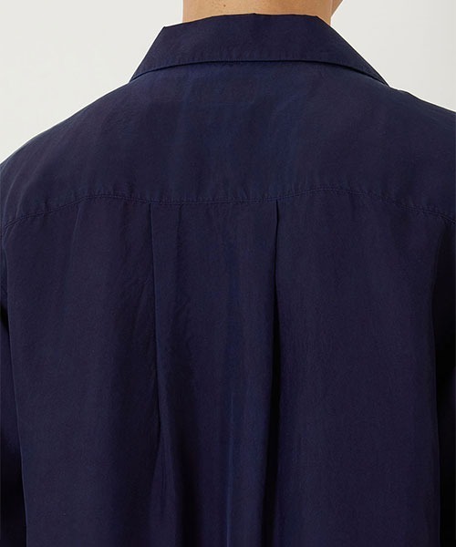 BLUE BLUE JAPAN（ブルーブルージャパン）の「シルクハブタエ ホンアイショートスリーブシャツ（シャツ/ブラウス・メンズ・A・XL/L/S/XS）」の6枚目の写真