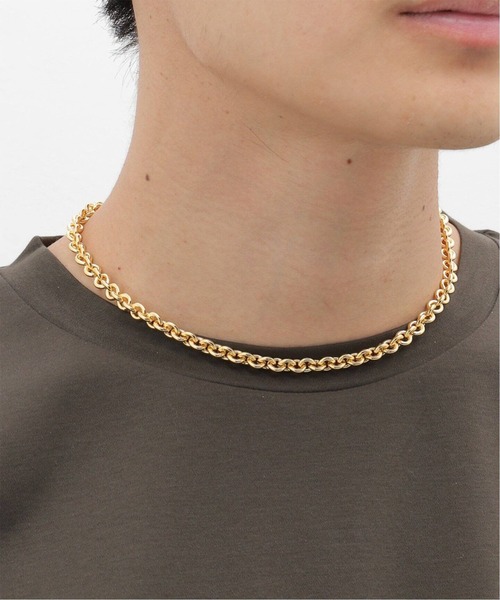 BASICKS（ベイシックス）の「【BASICKS】Heart Necklace (Small Link)（ネックレス・メンズ・シルバー/ゴールド・FREE）」の6枚目の写真