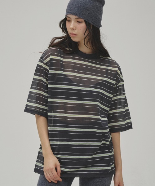 Wellness Rib Back Adjuster Long Sleeve Top /バックアジャスター付き