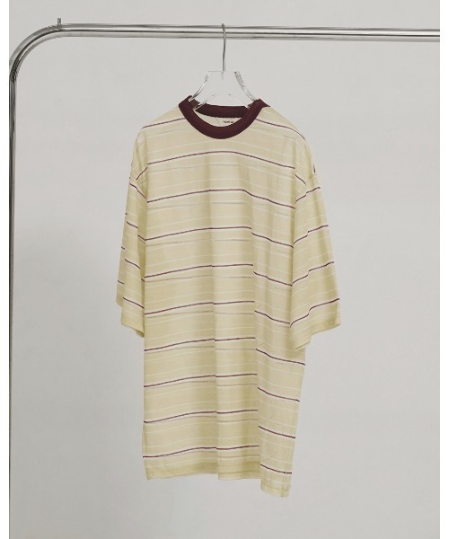 TODAYFUL(トゥデイフル)の「Sheer Border T-shirt(Tシャツ/カットソー・レディース・ライトグリーン/ブラウン/インディゴブルー・FREE)」の15枚目の写真
