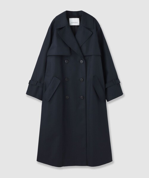 ANAYI（アナイ）の「撥水ツイルトレンチコート（トレンチコート・レディース・ベージュ・36/38）」の16枚目の写真