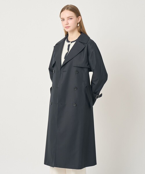 ANAYI(アナイ)の「撥水ツイルトレンチコート(トレンチコート・レディース・ベージュ/ピンク/ネイビー・36/38/34)」の15枚目の写真