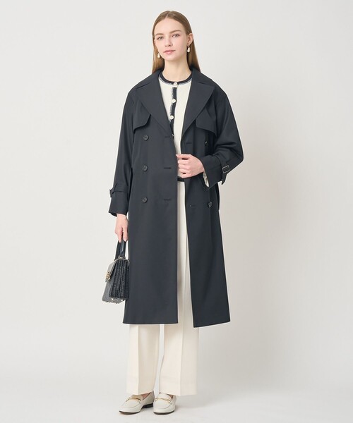 ANAYI(アナイ)の「撥水ツイルトレンチコート(トレンチコート・レディース・ベージュ/ピンク/ネイビー・36/38/34)」の18枚目の写真