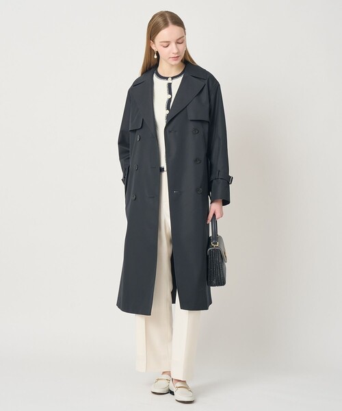 ANAYI(アナイ)の「撥水ツイルトレンチコート(トレンチコート・レディース・ベージュ/ピンク/ネイビー・36/38/34)」の19枚目の写真