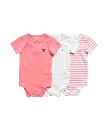 ロンパース（ピンク/桃色系・ボーダー柄）ファッション通販 - ZOZOTOWN