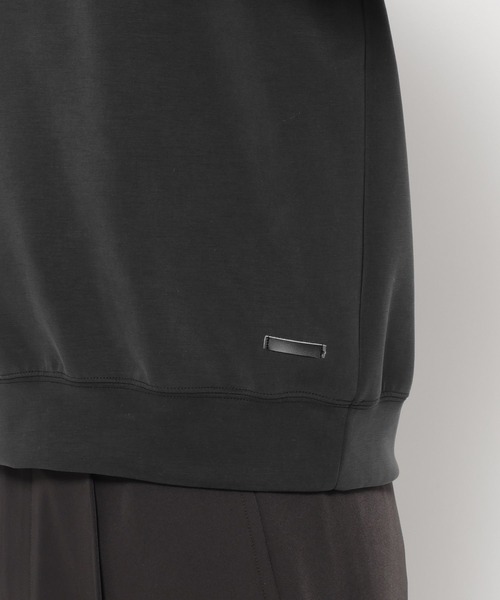 RAGEBLUE(レイジブルー)の「【LUXURY+EASY】DRAPE FABLIC SKIPPER DESIGN POLO SWEAT / ラグイージー/スキッパーポロスウェット(スウェット・メンズ・グレー系その他/ライトブルー/ブラック・LARGE/MEDIUM)」の11枚目の写真