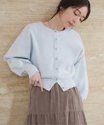 natural couture | お家で洗えるちびハート釦カーディガン(カーディガン/ボレロ)