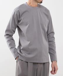 COOL TOUCH COTTON / シルケットスムーススタンダード長袖Tシャツ