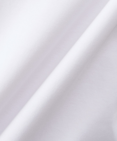 MEN'S MELROSE(メンズメルローズ)の「COOL TOUCH COTTON / シルケットスムーススタンダード長袖Tシャツ(Tシャツ/カットソー・メンズ・ブラック/ネイビー/ホワイト/グレー・4/3/5)」の8枚目の写真