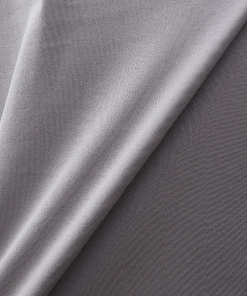 MEN'S MELROSE(メンズメルローズ)の「COOL TOUCH COTTON / シルケットスムーススタンダード長袖Tシャツ(Tシャツ/カットソー・メンズ・ブラック/ネイビー/ホワイト/グレー・4/3/5)」の9枚目の写真