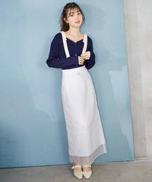 31 Sons de mode | 2026春夏新作 シアーレイヤードスカート(スカート)