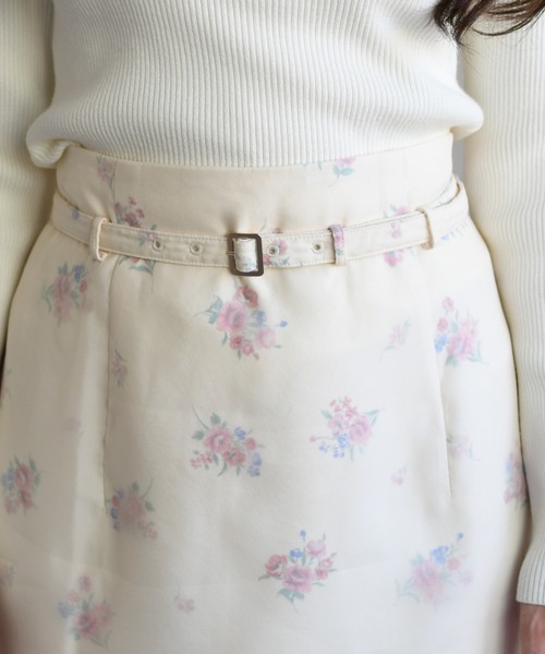 31 Sons de mode（トランテアン　ソン　ドゥ　モード）の「2026春夏新作 シアーレイヤードスカート（スカート・レディース・ライトグレー/イエロー・S/M）」の21枚目の写真